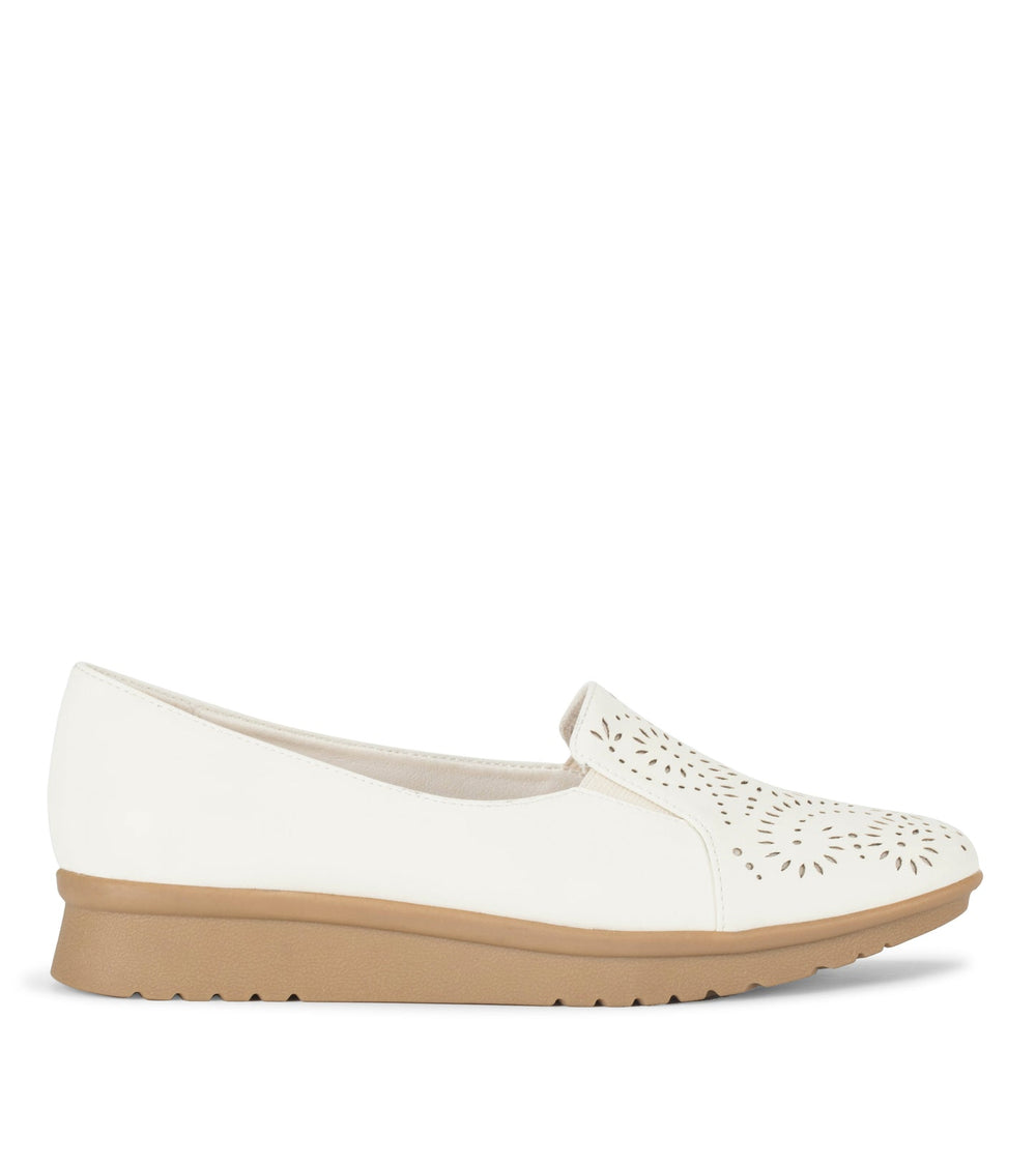 Amry Slip On Loafer Cream - Women