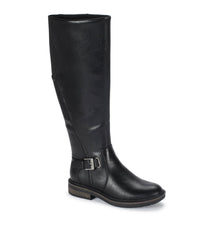 Autumn Wide Calf Riding Boot Black - Women