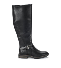 Autumn Wide Calf Riding Boot Black - Women