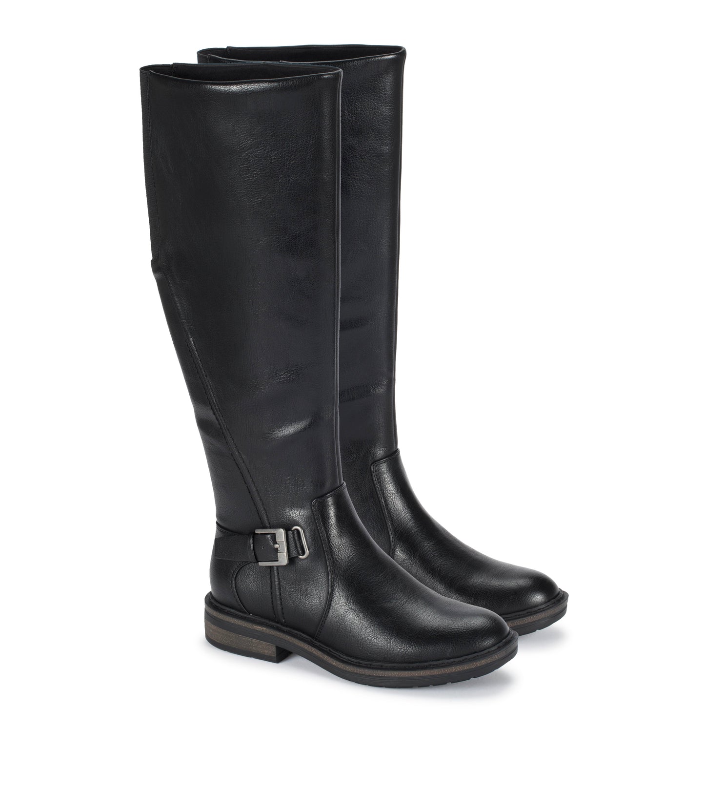 Autumn Wide Calf Riding Boot Black - Women