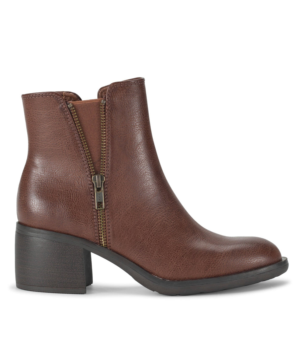 Avery Block Heel Bootie Oak - Women