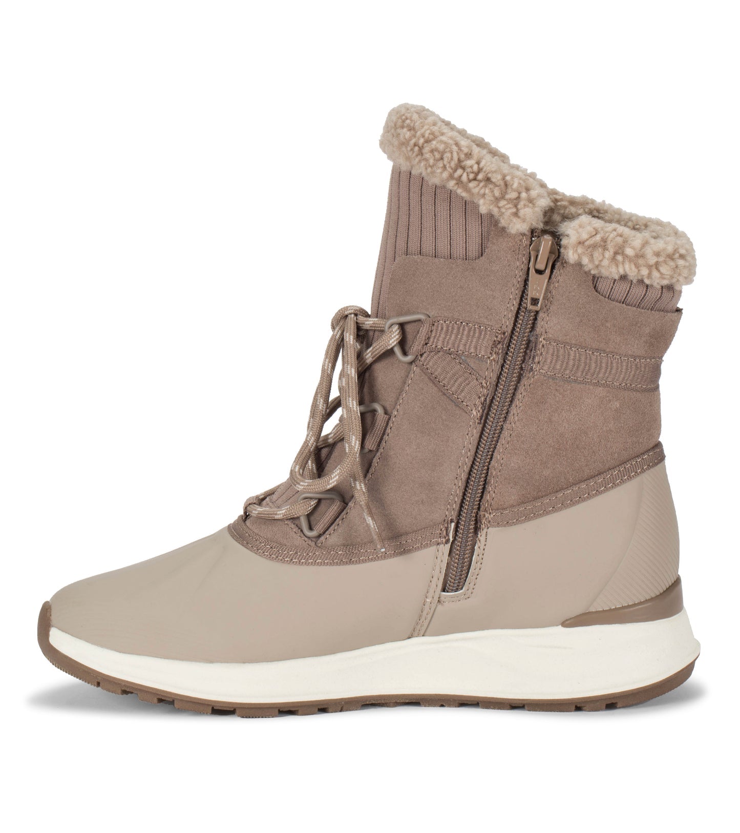 Bandie Waterproof Cold Weather Boot Taupe Suede - Women