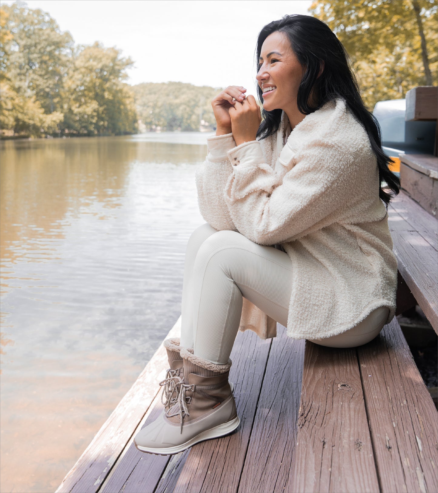 Bandie Waterproof Cold Weather Boot Taupe Suede - Women