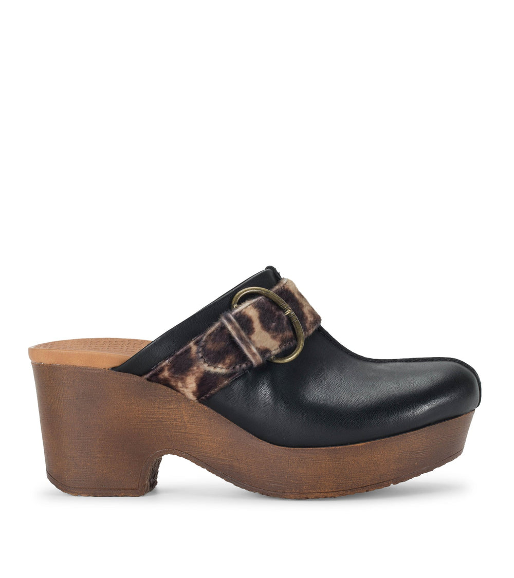 Belita Clog Black/Brown - Women