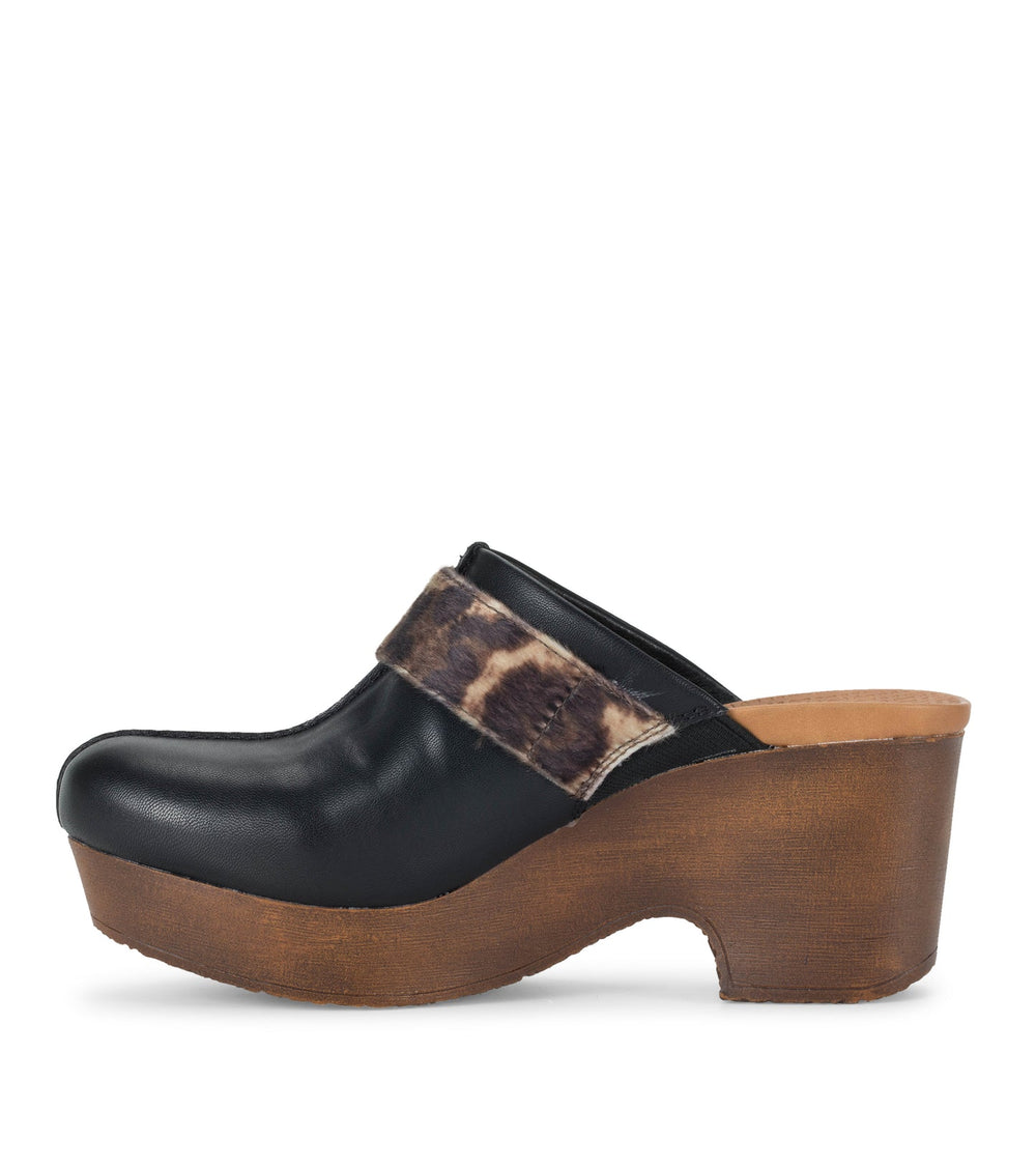 Belita Clog Black/Brown - Women