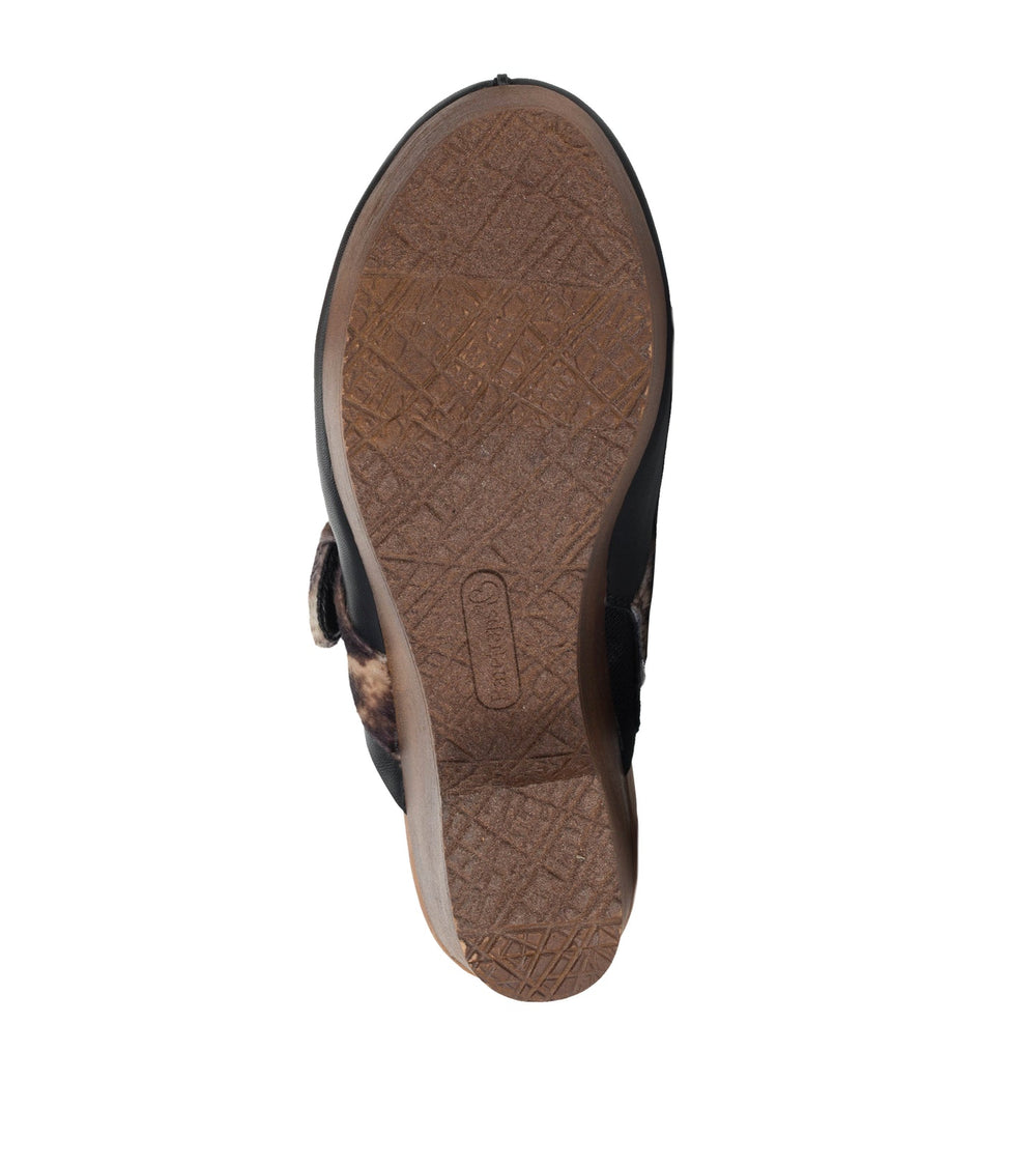 Belita Clog Black/Brown - Women