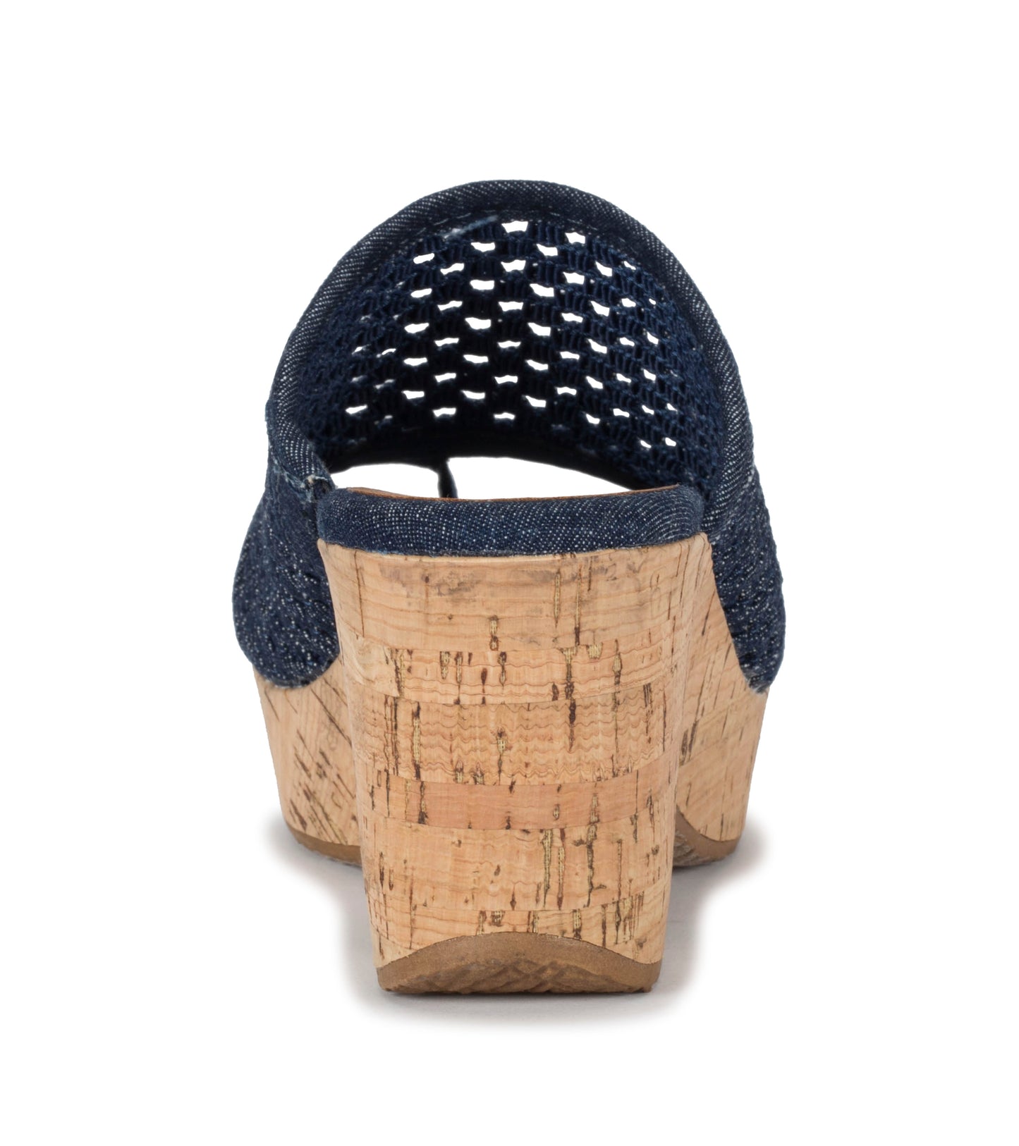 Bethie Wedge Sandal Dark Denim - Women