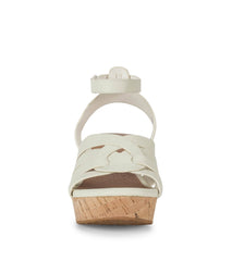 Bonita Wedge Sandal Cream - Women