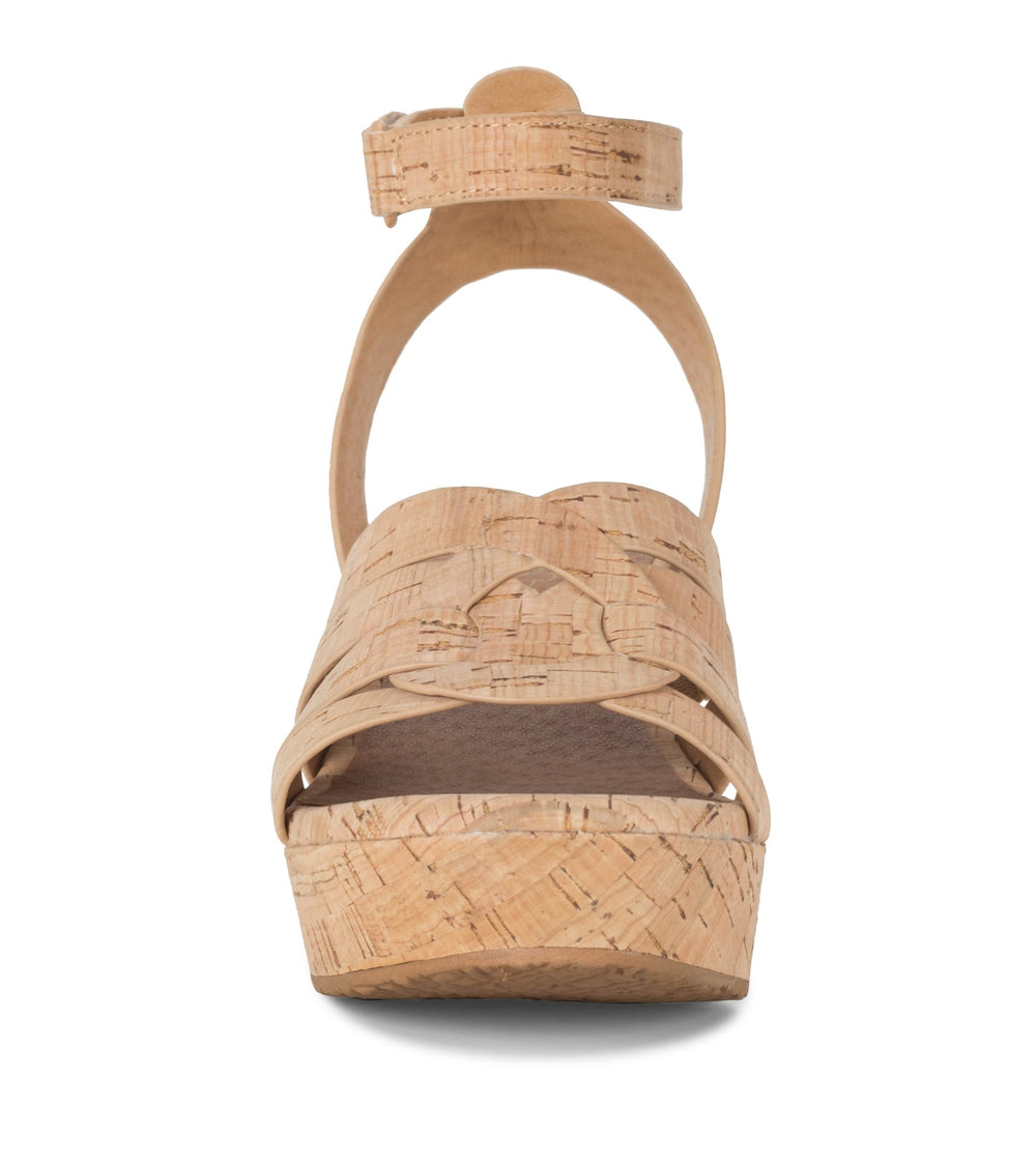 Bonita Wedge Sandal Natural Cork - Women