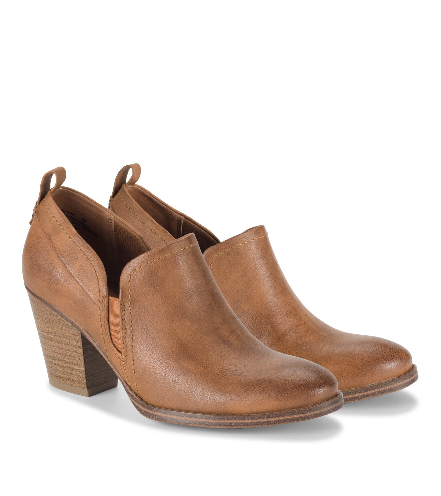 Caroline Ankle Bootie Cognac - Women
