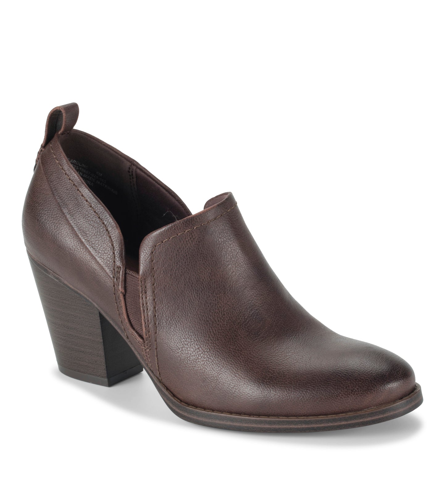 Caroline Ankle Bootie Dark Brown - Women