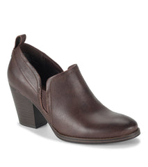 Caroline Ankle Bootie Dark Brown - Women