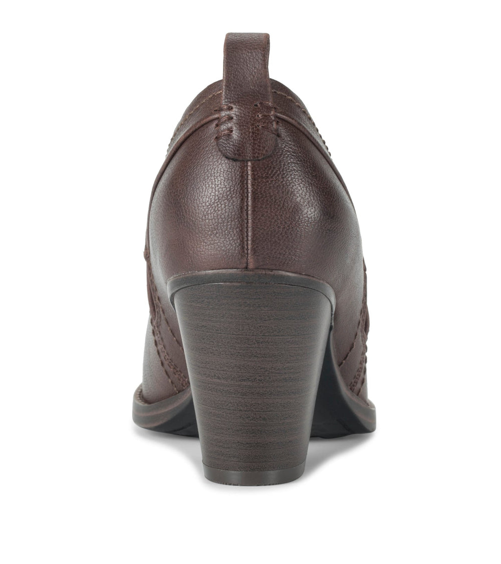 Caroline Ankle Bootie Dark Brown - Women