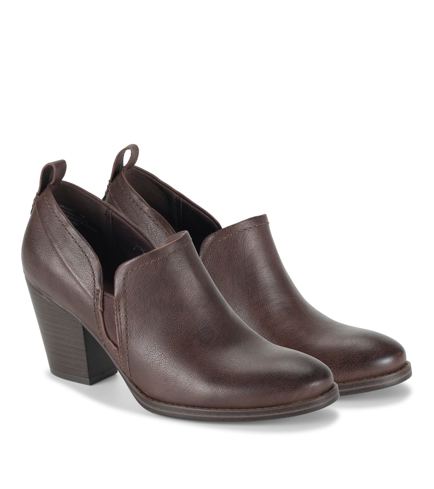 Caroline Ankle Bootie Dark Brown - Women
