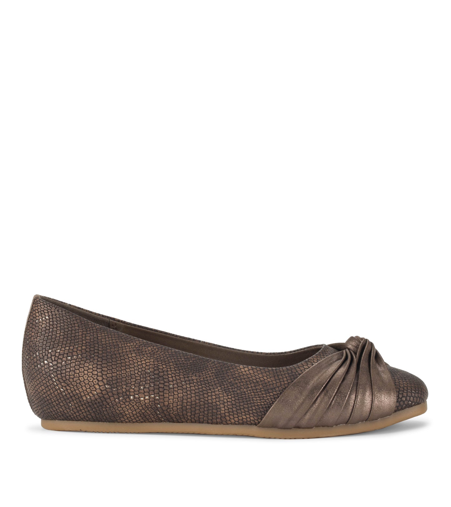Chainey Casual Flat Taupe Metallic - Women