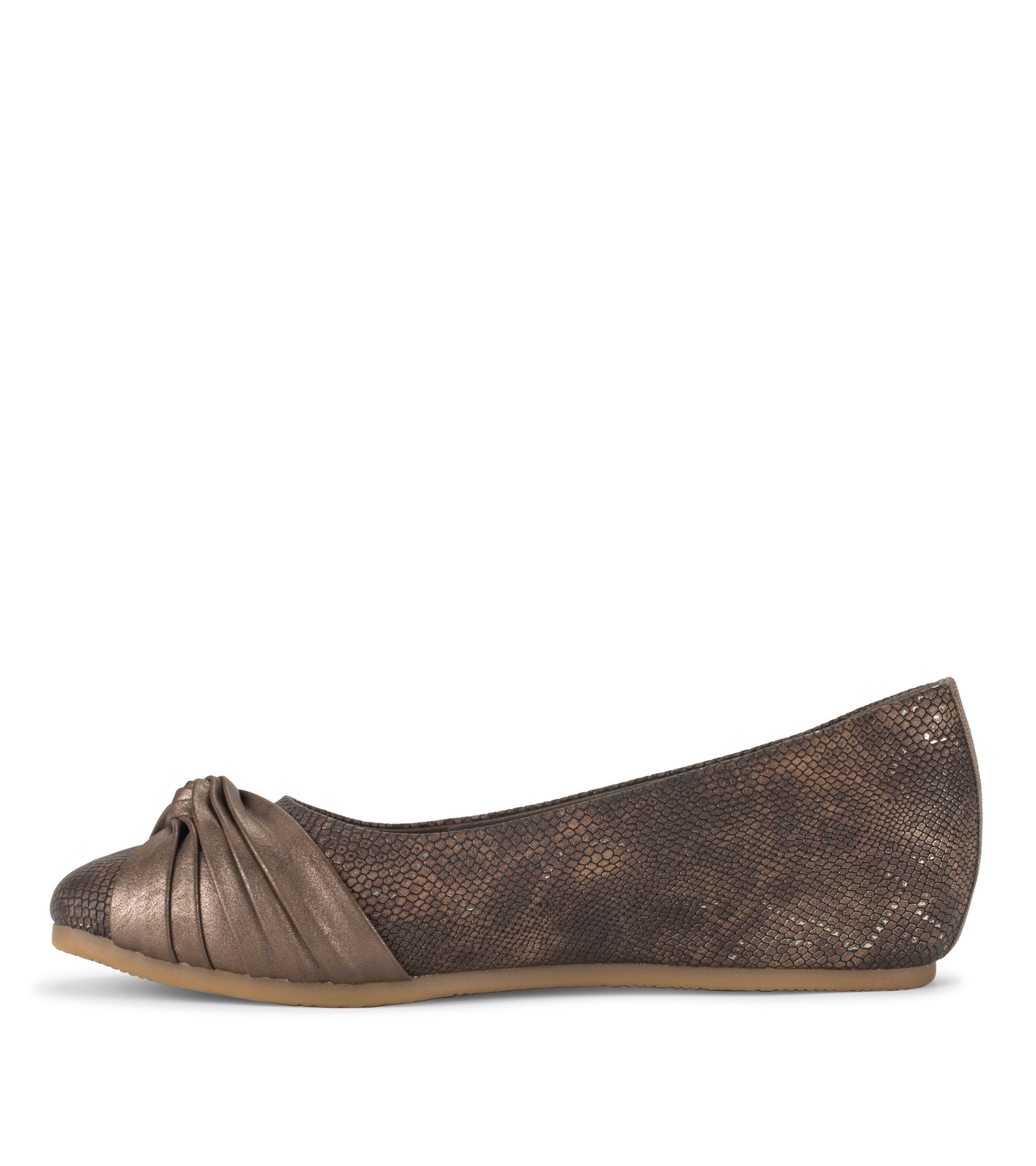 Chainey Casual Flat Taupe Metallic - Women