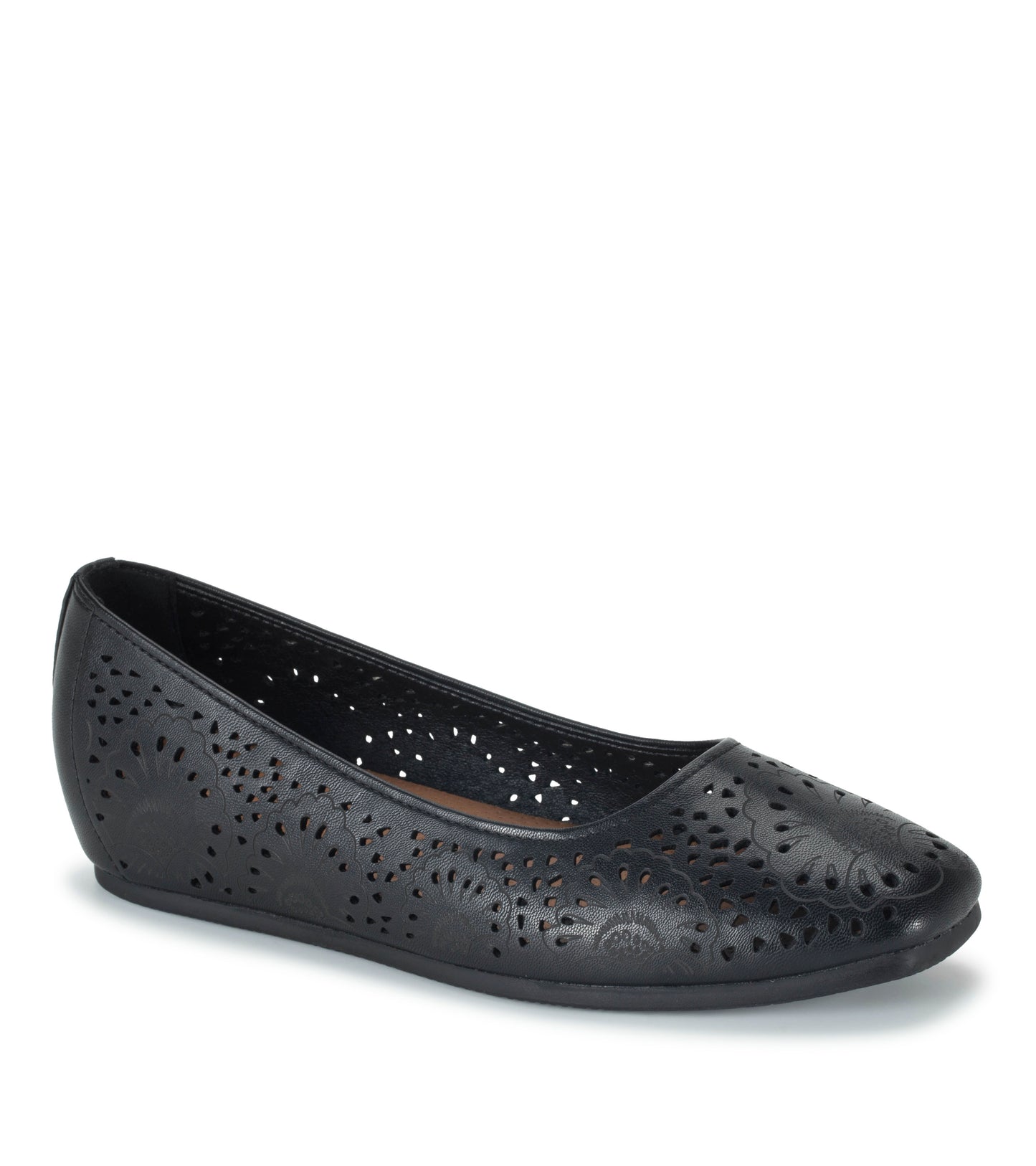Chika Casual Flat Black - Women