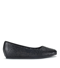 Chika Casual Flat Black - Women