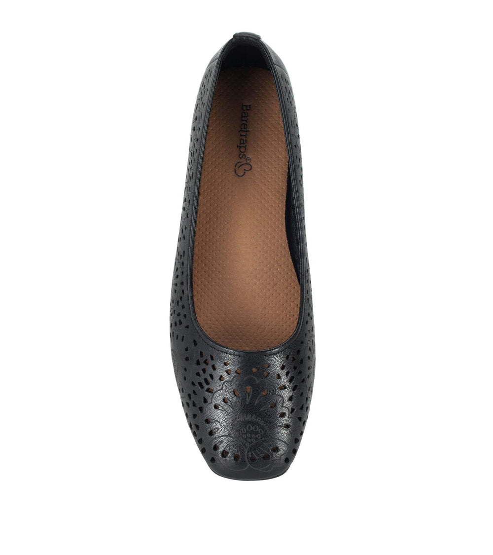 Chika Casual Flat Black - Women