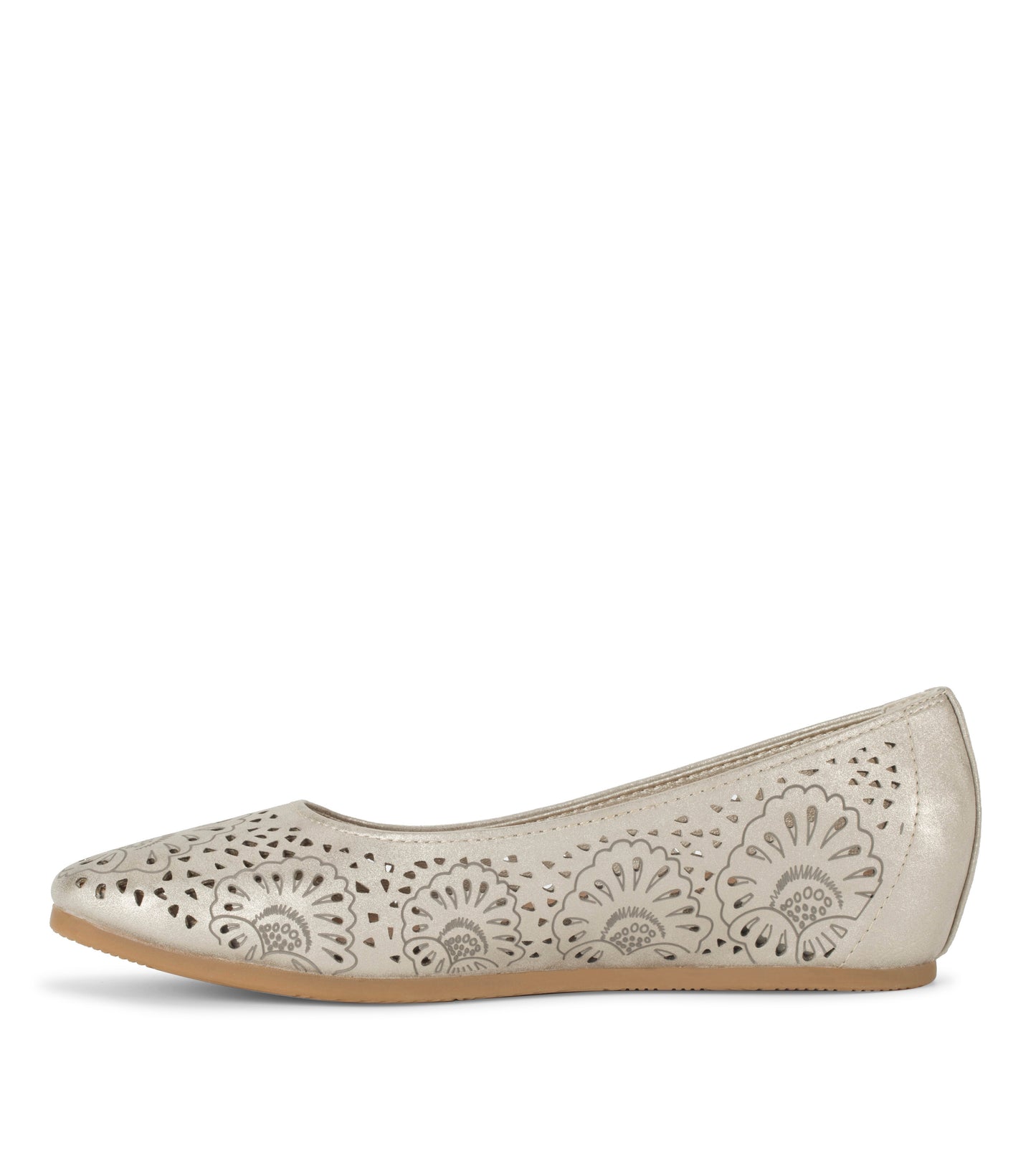 Chika Casual Flat Champagne - Women