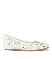 Chika Casual Flat Cream - Women