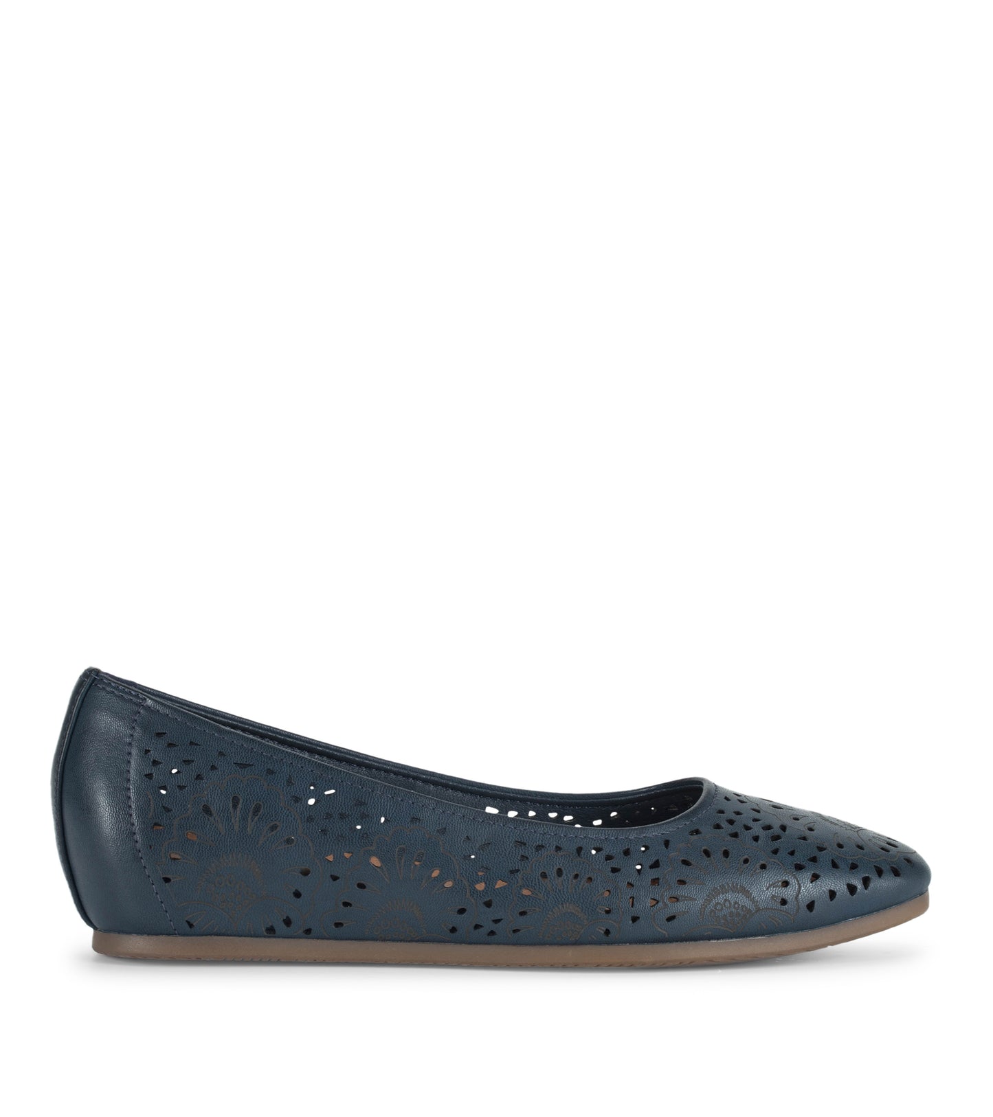 Chika Casual Flat Navy Blue - Women