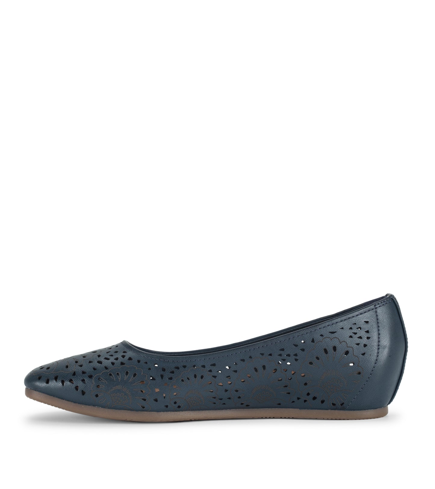 Chika Casual Flat Navy Blue - Women
