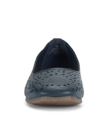 Chika Casual Flat Navy Blue - Women