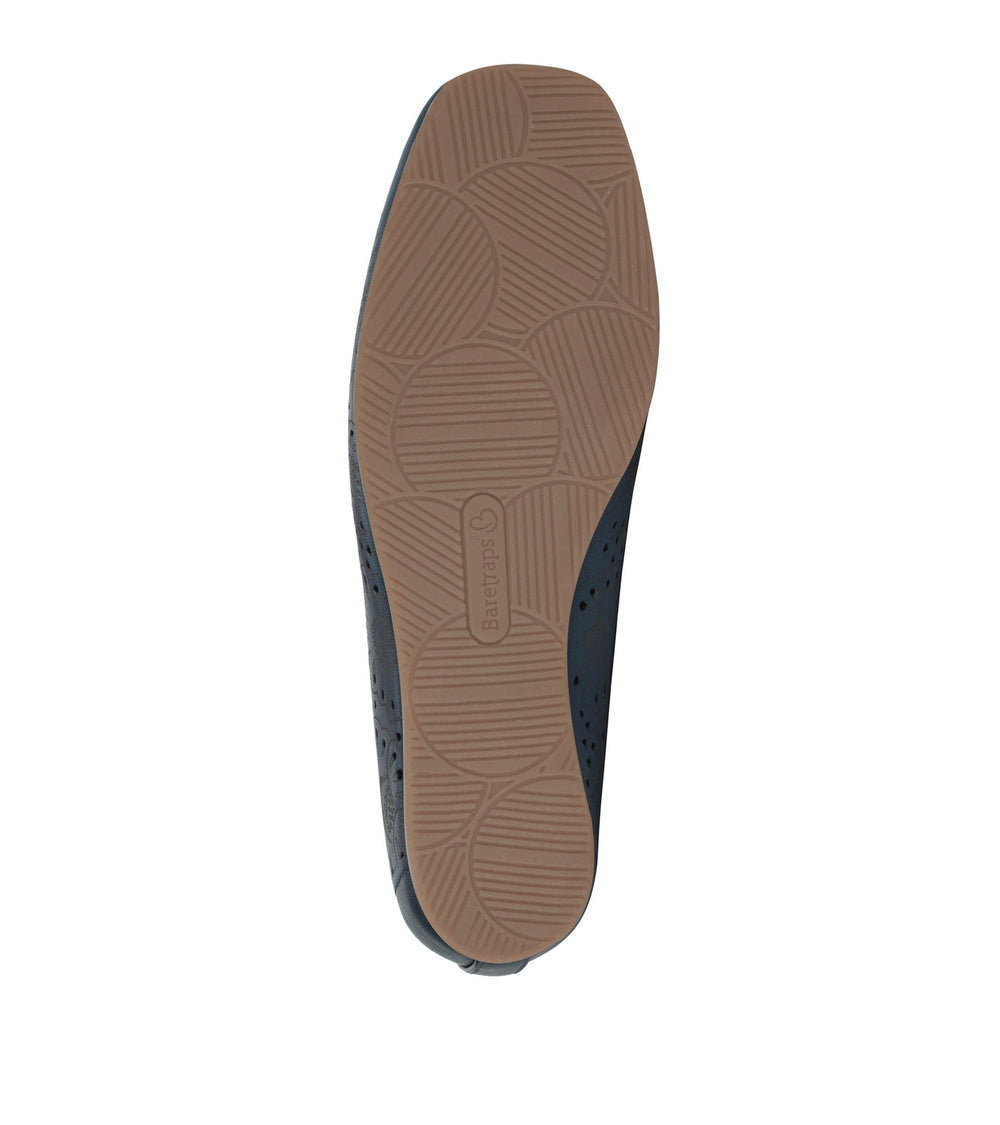Chika Casual Flat Navy Blue - Women