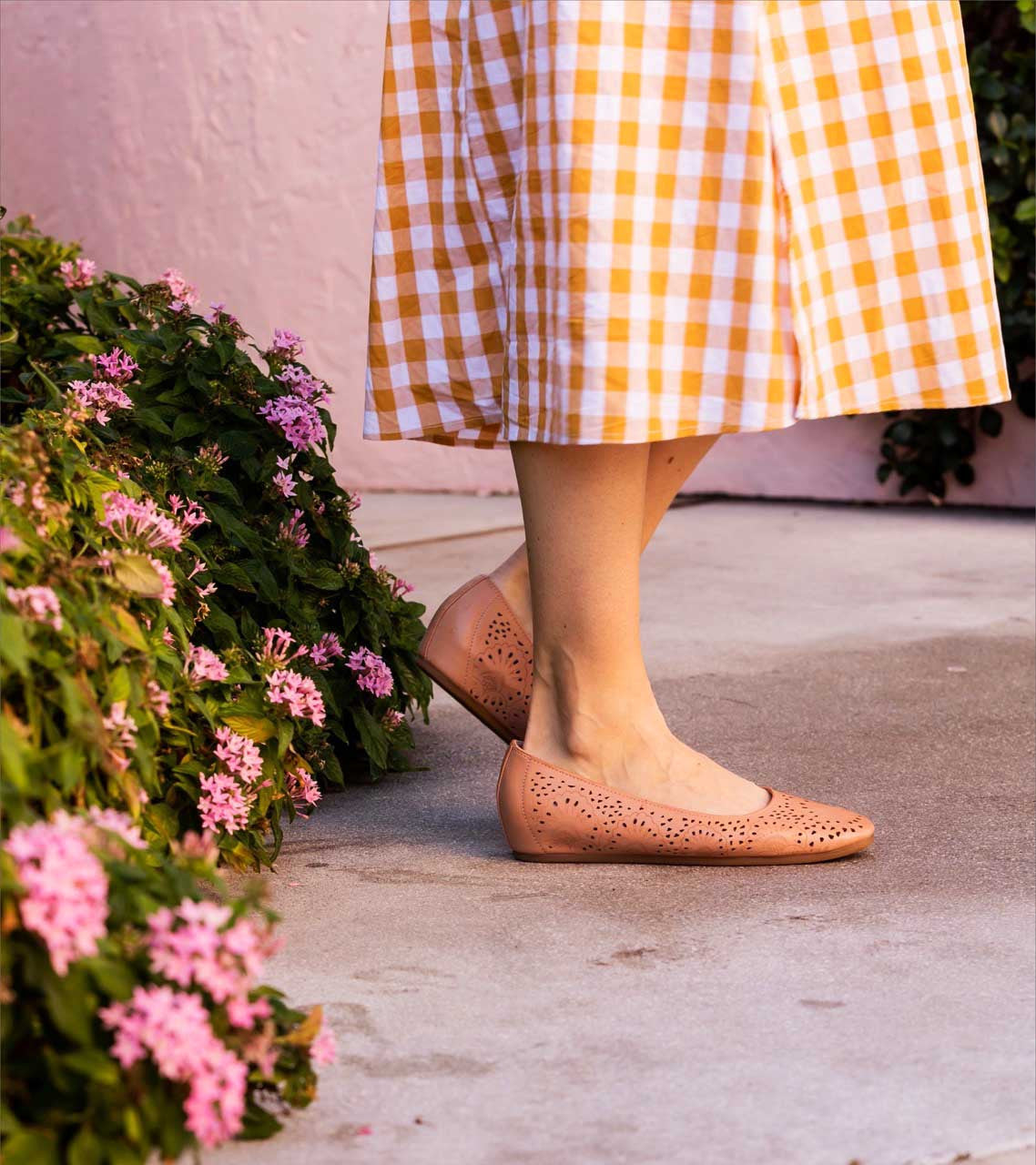 Chika Casual Flat Rouge - Women