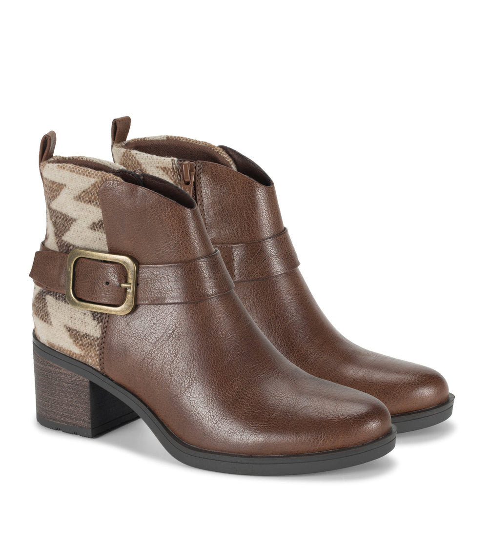 Colorado Block Heel Bootie Dark Brown - Women