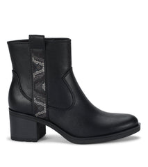 Covina Block Heel Bootie Black - Women