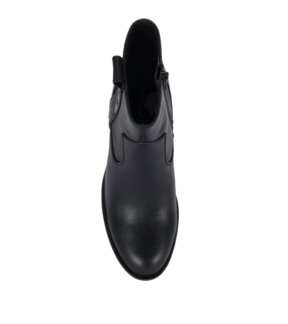 Covina Block Heel Bootie Black - Women