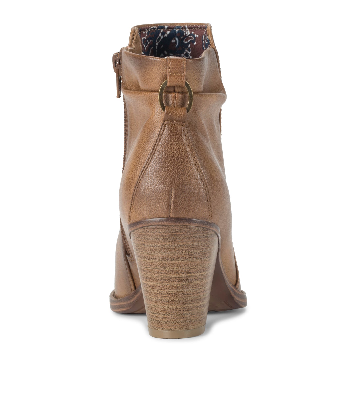 Crystal Block Heel Bootie Auburn - Women