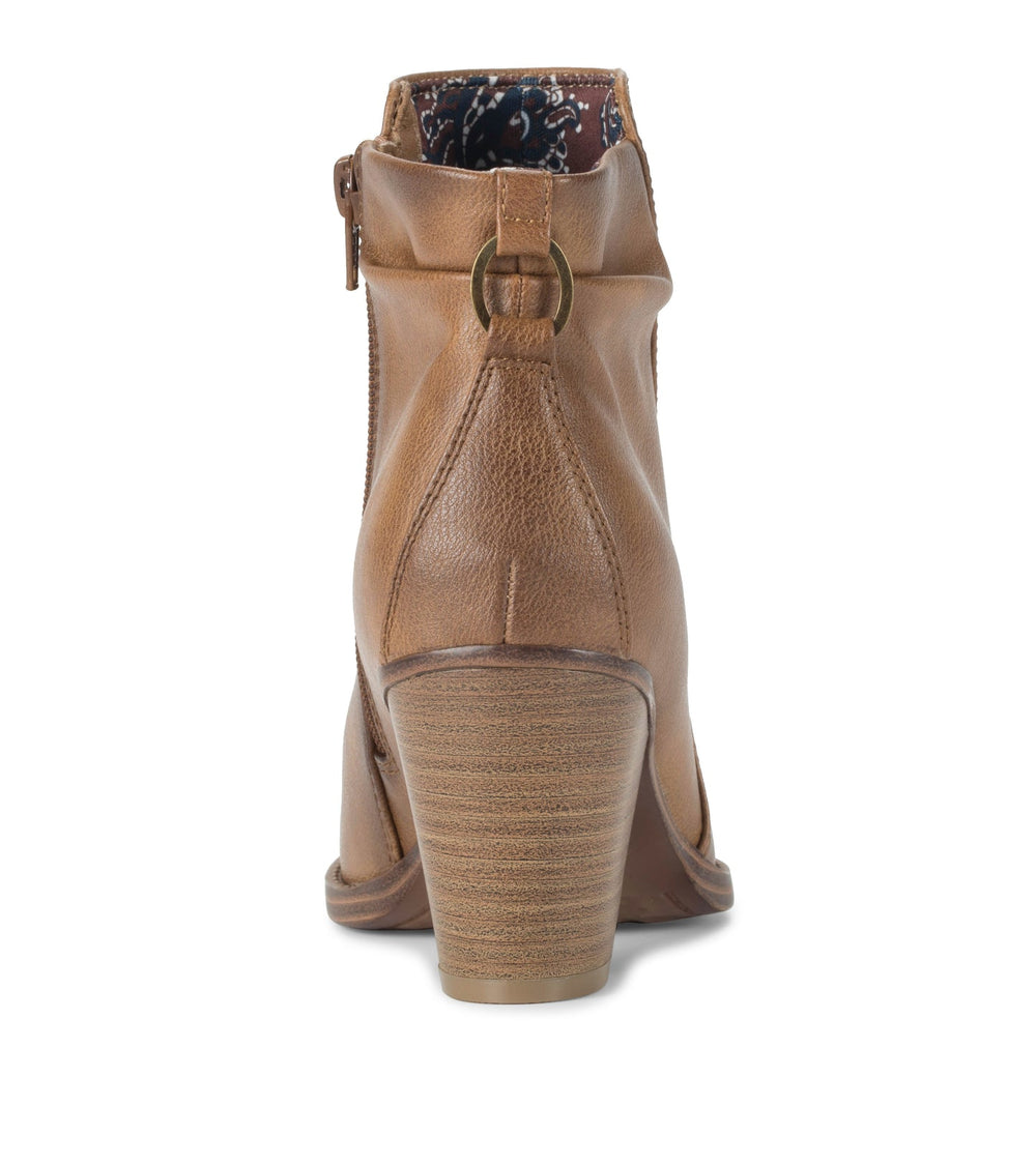 Crystal Block Heel Bootie Auburn - Women