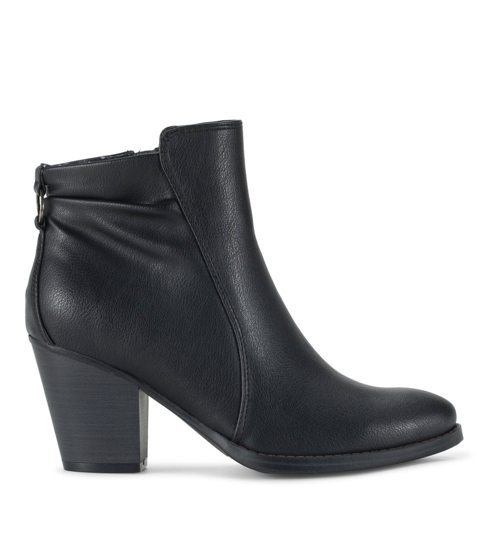 Crystal Block Heel Bootie Black - Women