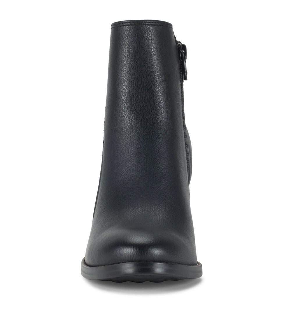 Crystal Block Heel Bootie Black - Women