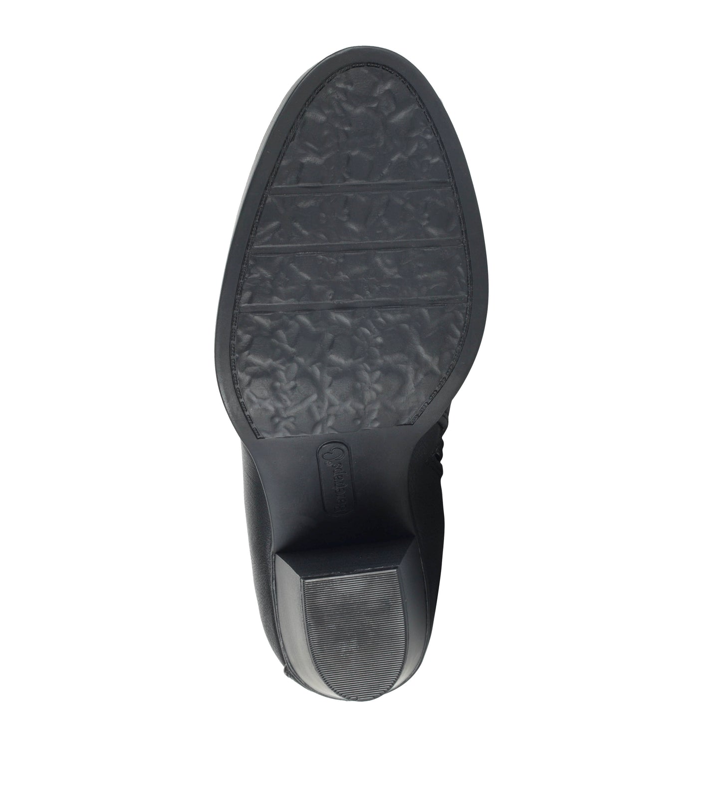 Crystal Block Heel Bootie Black - Women