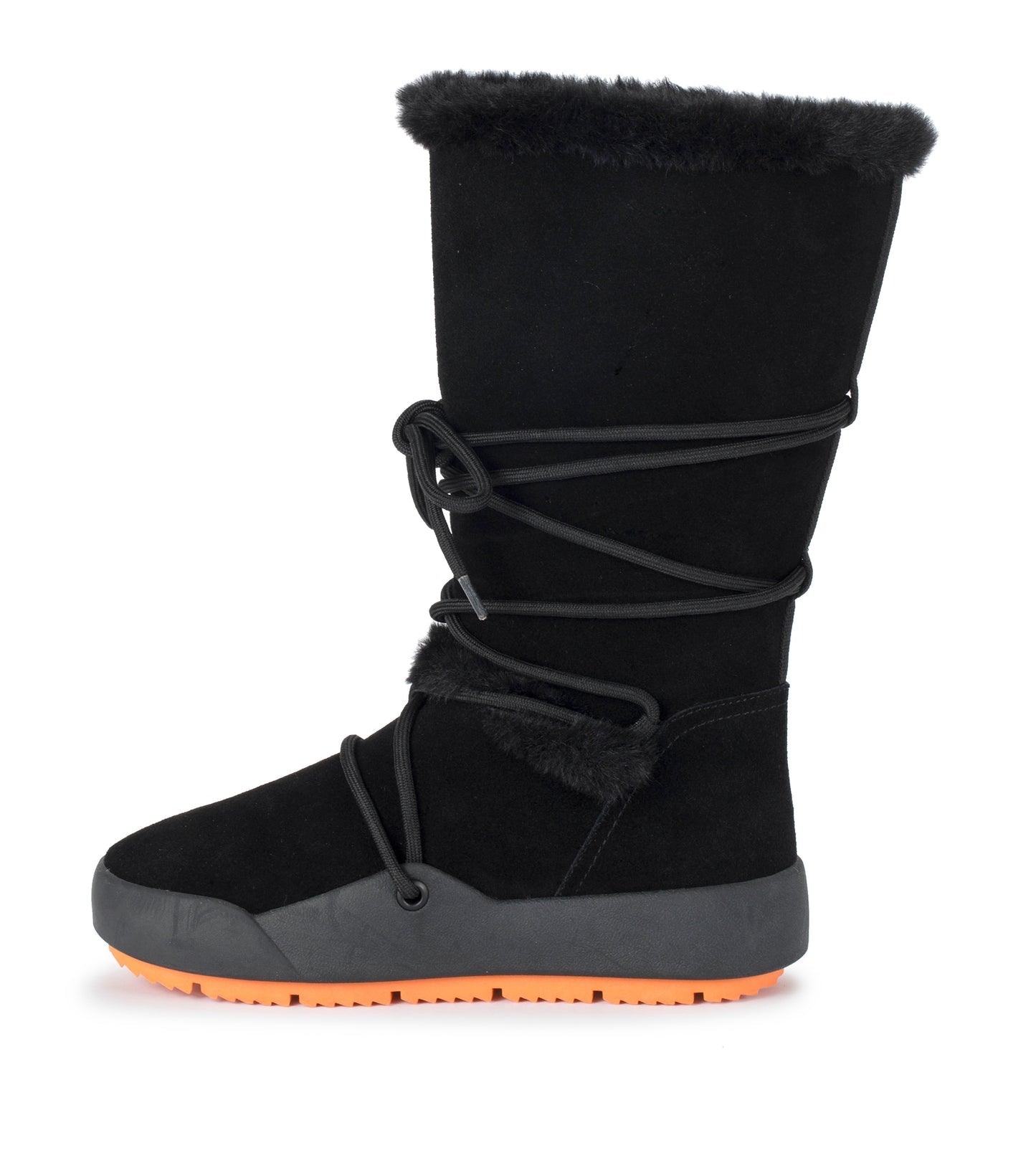 Danney Cold Weather Boot Black Suede - Women