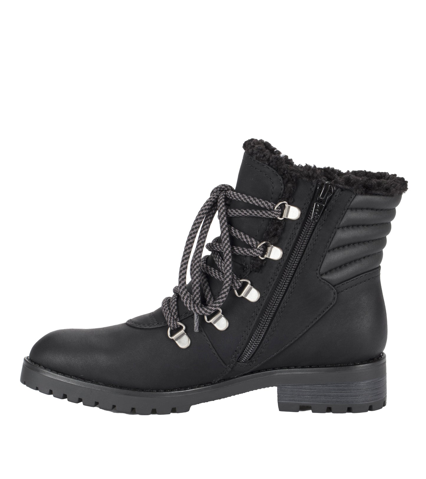 Dennison Lace Up Boot Black - Women