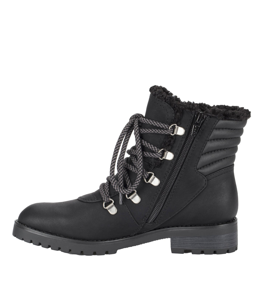 Dennison Lace Up Boot Black - Women