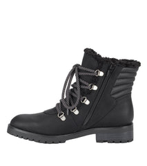 Dennison Lace Up Boot Black - Women