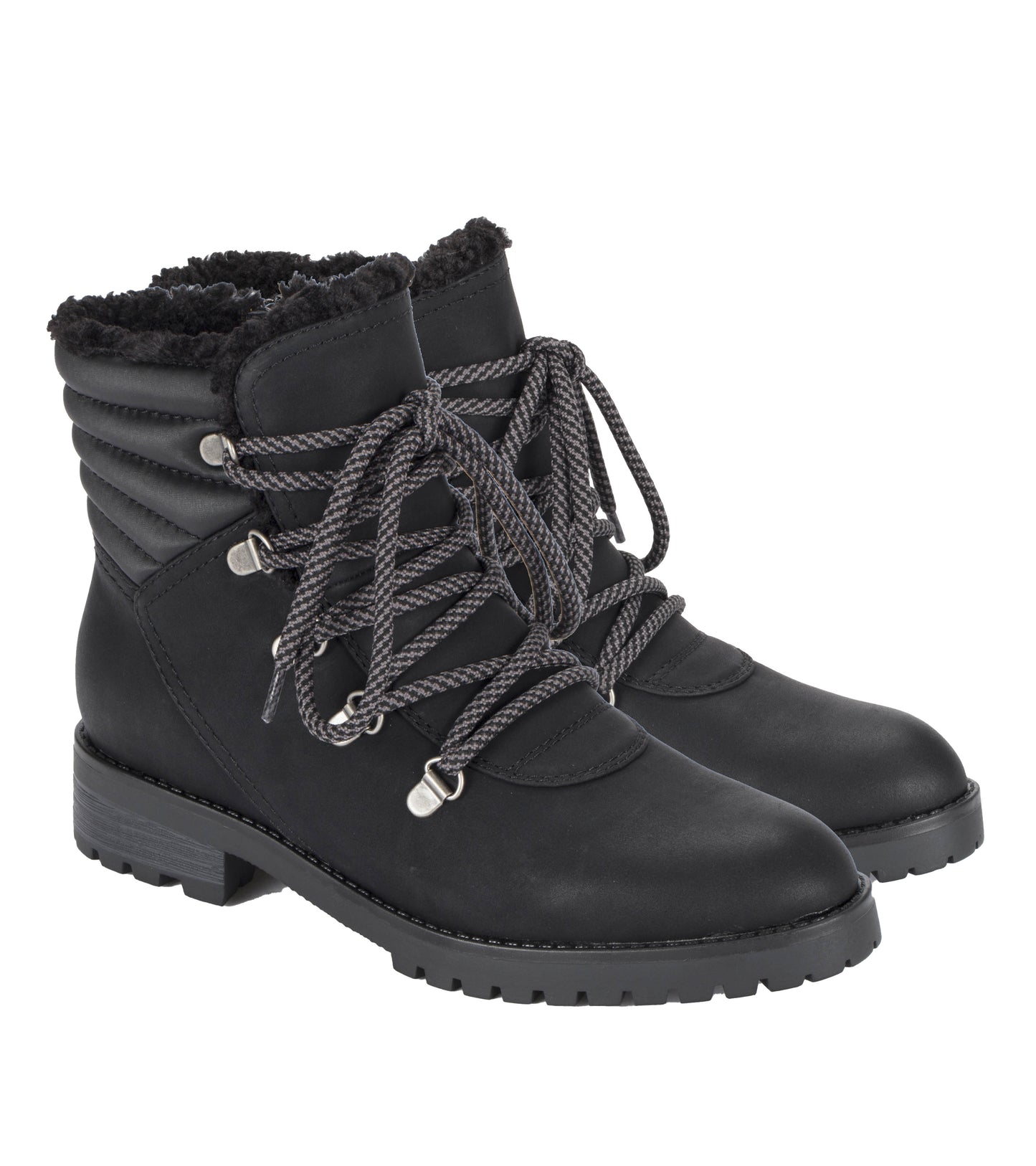 Dennison Lace Up Boot Black - Women