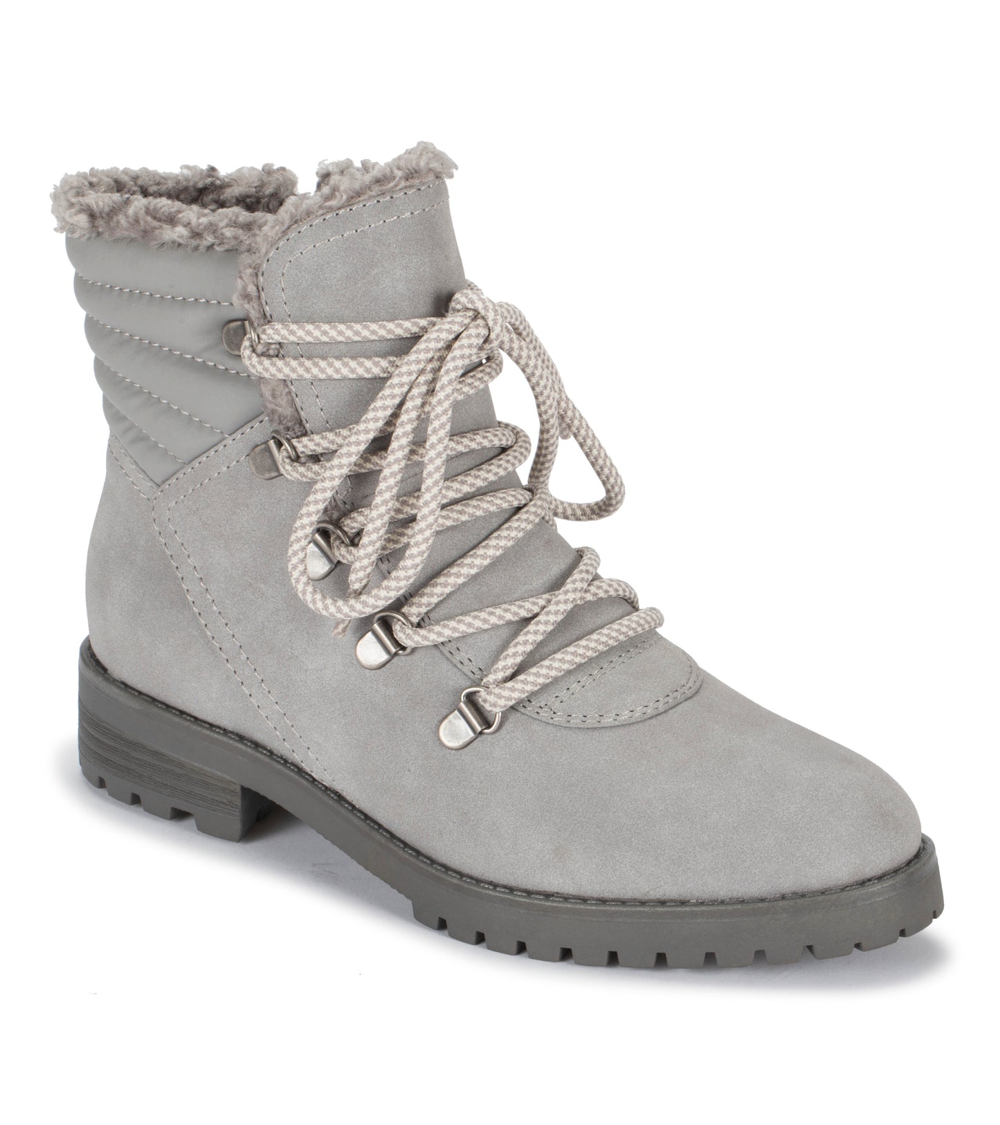 Dennison Lace Up Boot Grey - Women