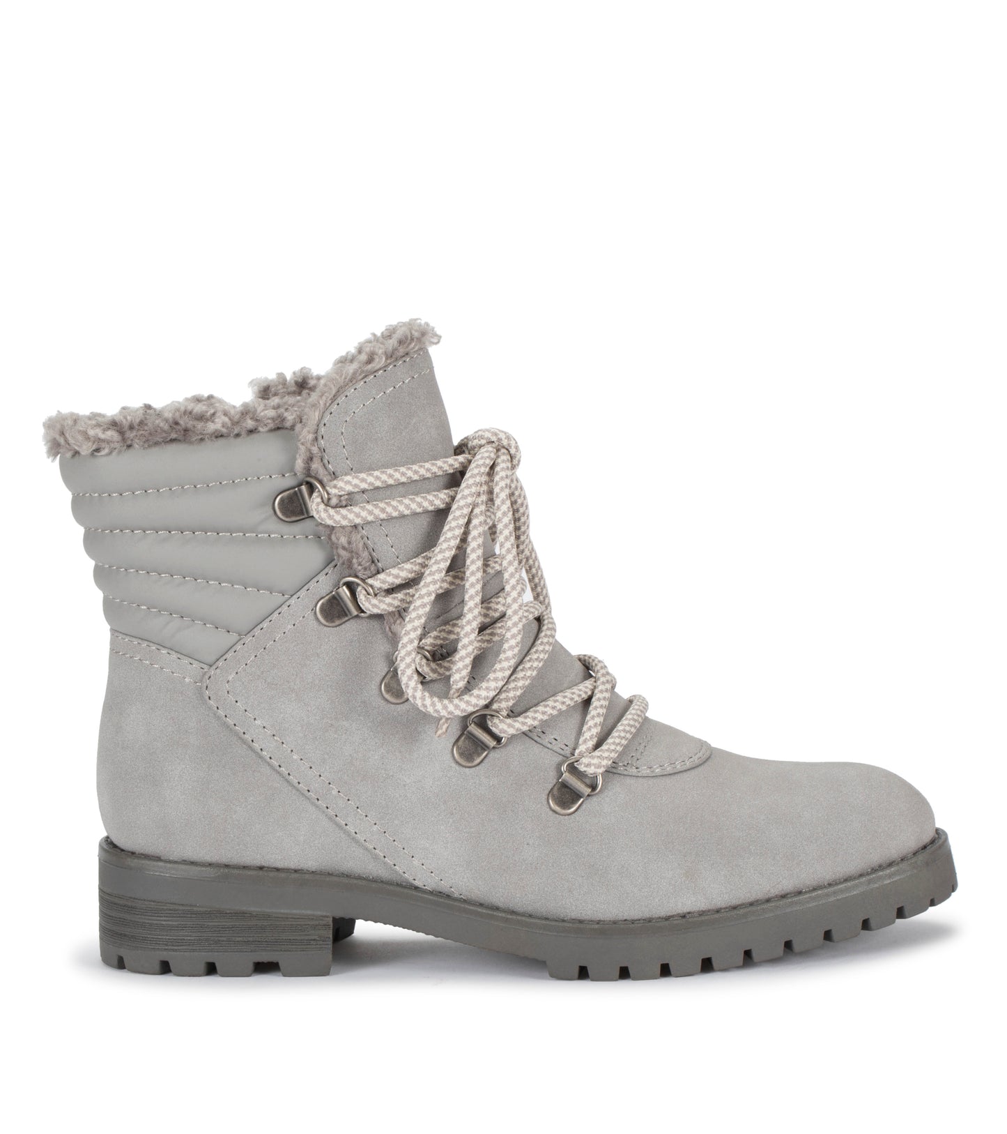 Dennison Lace Up Boot Grey - Women