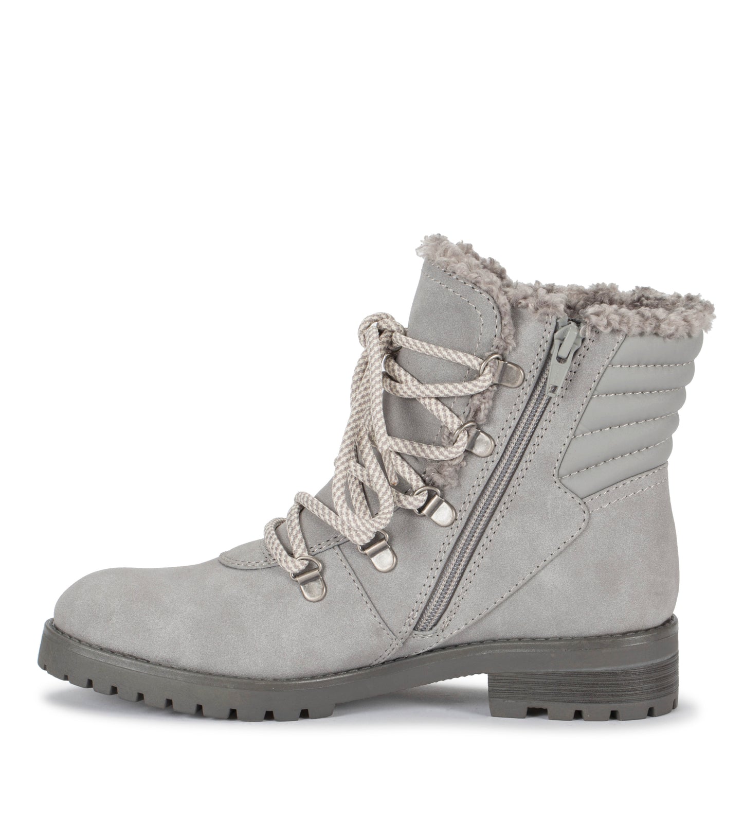 Dennison Lace Up Boot Grey - Women