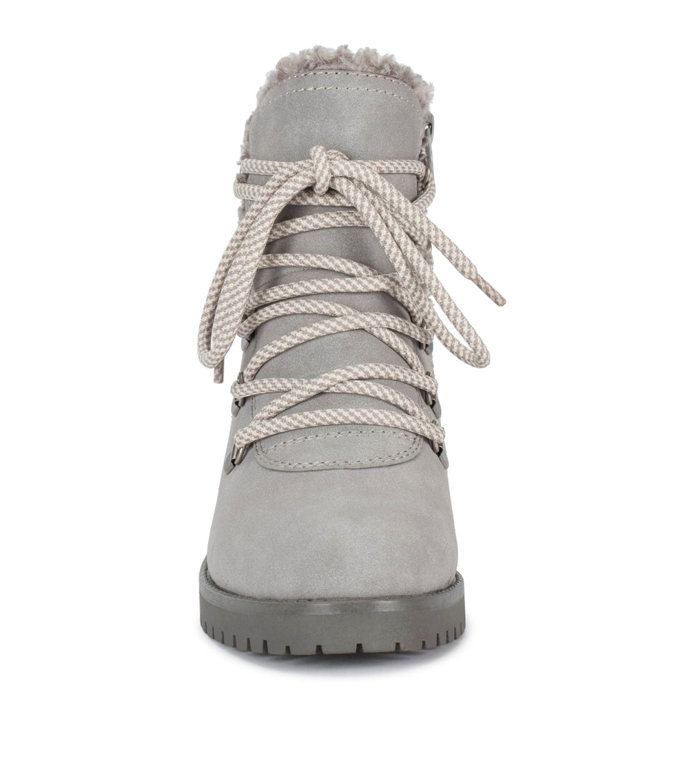 Dennison Lace Up Boot Grey - Women