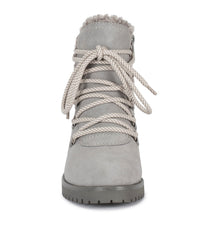 Dennison Lace Up Boot Grey - Women