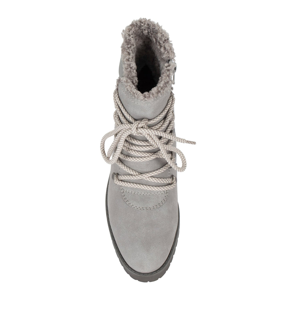 Dennison Lace Up Boot Grey - Women