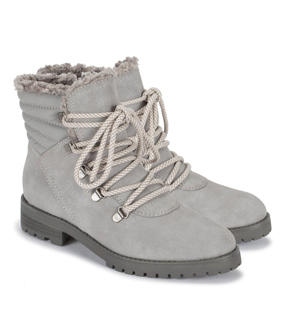 Dennison Lace Up Boot Grey - Women